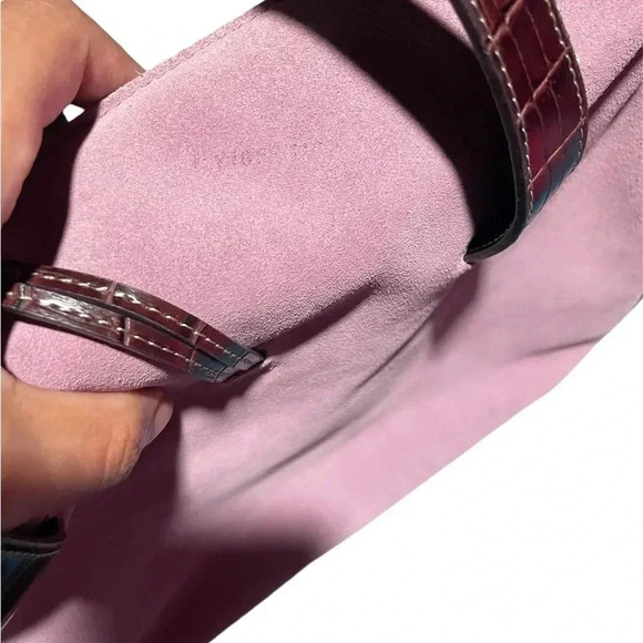 EQUIPAGE PARIS SUEDE HANDBAG - Picture 3 of 4